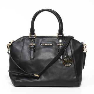 Michael Kors 'Bedford' Zip-top Black Satchel