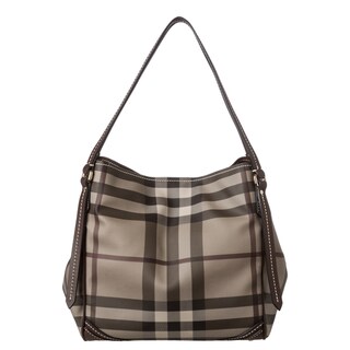 Burberry Small Smoked Check Canterbury Tote