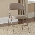 Cosco Fabric Seat Folding Chairs (Set of 4)