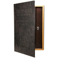 Large Antique Book Safe with Key Lock