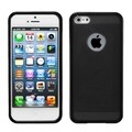 BasAcc Smoke/ Black Hybrid Case for Apple iPhone 5