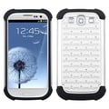 BasAcc White/ Black Total Defense Case for Samsung Galaxy S III/ S3