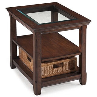 Tanner Wood Rectangular End Table
