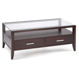 Baker Wood Collection Rectangular Cocktail Table