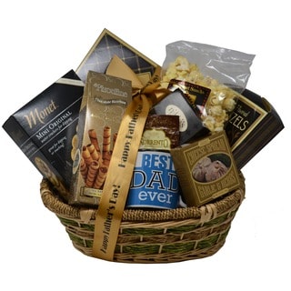 Happy Father's Day with Mug Keepsake Gift Basket