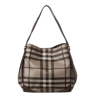 Burberry Medium Smoked Check Canterbury Tote