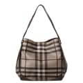 Burberry Medium Smoked Check Canterbury Tote