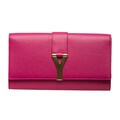 Saint Laurent Fuchsia Y-clutch
