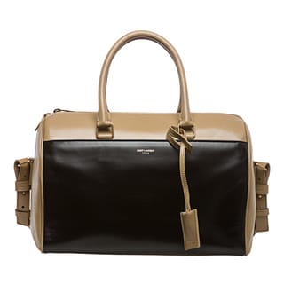 Saint Laurent Bi-color Classic Duffle Bag