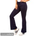 Stanzino Women's Ribbed Bootcut Jogging Pants