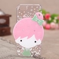 BasAcc Crystal 3D Summer Girl Mirror for Apple iPhone 5