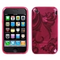 BasAcc Pink Morning Glory Candy Skin Case for Apple iPhone 3G/ 3GS