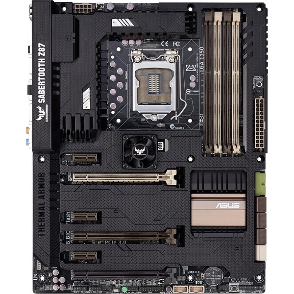TUF SABERTOOTH Z87 Desktop Motherboard - Intel Z87 Express Chipset - 