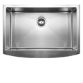 Ukinox Apron Front Satin Finish Undermount Kitchen Sink