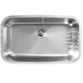 Ukinox Large Single-bowl Undermount Kitchen Sink