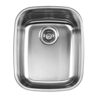 Ukinox Square Single-bowl Stainless Steel Undermount Kitchen Sink