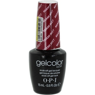 OPI GelColor Miami Beet Soak-Off Gel Lacquer