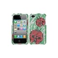 BasAcc Ladybugs Diamante Phone Case for Apple iPhone 4S/ 4
