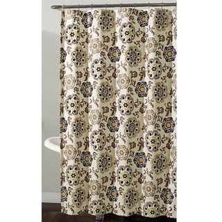 'Johari' Suzani Print Shower Curtain