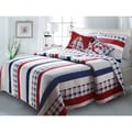 Nautical Stripes 5-piece Bonus Quilt Set