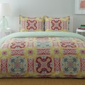 City Scene Juniper Paisley Cotton 3-piece Duvet Cover Set