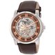 Kenneth Cole New York Men's Brown Leather Strap Automatic Watch