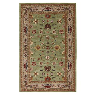 Hot Deal Karastan Crossroads Powell Sage Rug (8' x 10')