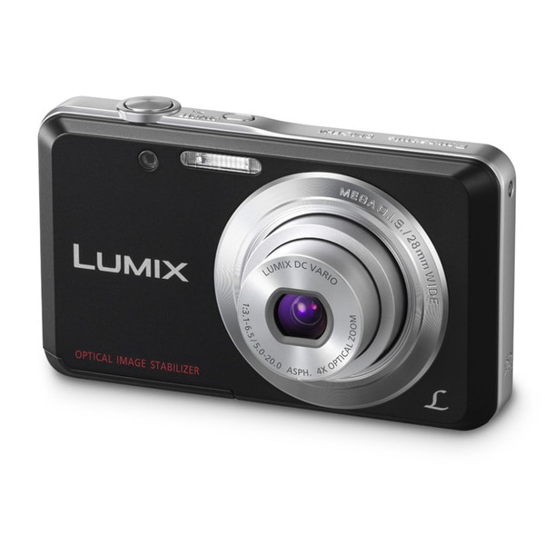 Panasonic Lumix DMC-FH4 14.1MP Black Digital Camera - 15388002 ...