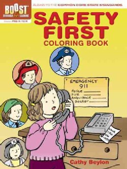 Safety First Coloring Book (Paperback)