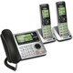 VTech CS6649-2 DECT 6.0 Expandable Corded/Cordless Phone with Answeri