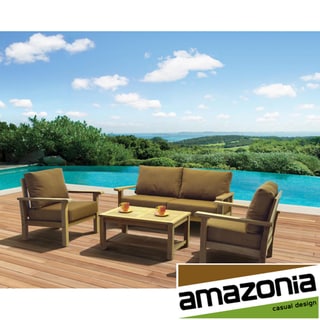 Hot Deal San Francisco Deluxe 4-piece Deep Seating Set