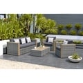 Atlantic Freeport 5-piece Patio Conversation Furniture Set