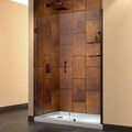 DreamLine Unidoor 49-50-inch Frameless Hinged Shower Door