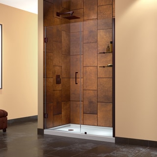 DreamLine Unidoor 58-59-inch Frameless Hinged Shower Door