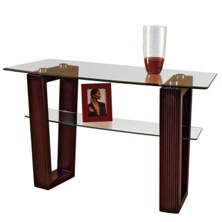 Cordoba Sofa Table with Glass Top