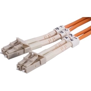 QVS 2-Meter LC to LC Multimode Fiber Duplex Patch Cord