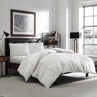 Eddie Bauer 650 Fill Power Oversized Queen/ King-size White Down Comforter