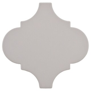 (^.^)/  SomerTile 8x8 Morocco Provenzale Grey Porcelain Floor and Wall Tile (Pack of 16)
