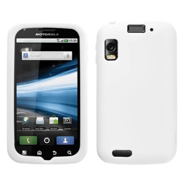 BasAcc Solid White Skin Case For Motorola MB860 Olympus/ Atrix 4G