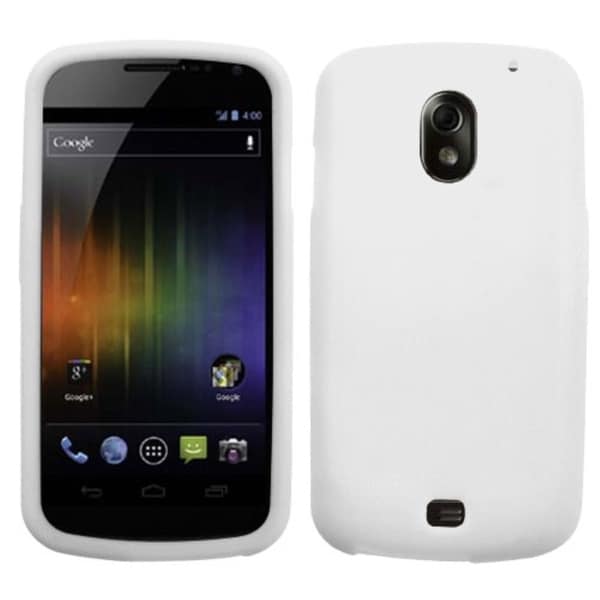 BasAcc White Solid Skin Case For Samsung I515 Galaxy Nexus