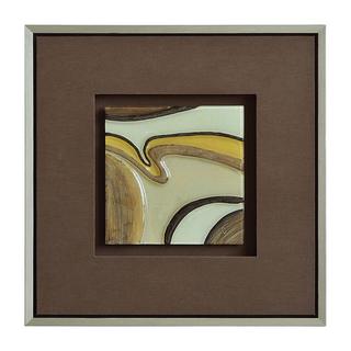 (_ _ ) Olivia 'Tiramisu I' Hand-painted Canvas Art