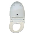 iTouchless White Touch-free Sensor Controlled Automatic Toilet Seat