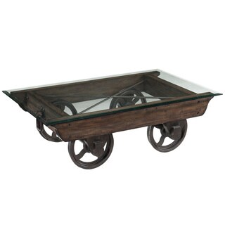 Rowan Wood Rectangular Cocktail Table