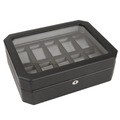 Pebble Black 10-compartment Watch Box