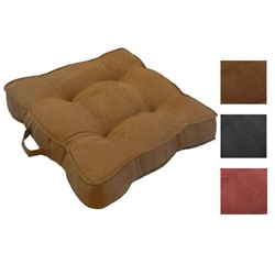 Compare Price 'Chamois' Oversized Microsuede Floor Cushion