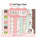 Bundle Of Joy Girl Double-Sided Cardstock Pad 6"X6" 24/Sheet-24 Double-Sided Sheets