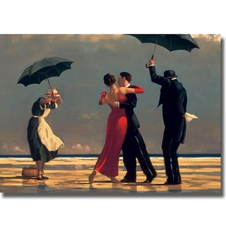 Price Aquify Jack Vettriano 'Singing Butler' Canvas Art