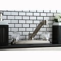 Satin Nickel Basic Two-handle Kitchen Faucet