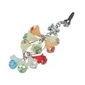 BasAcc Plastic Floral Diamante Dust Cap for Cell Phone