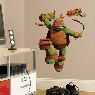 Teenage Mutant Ninja Turtles Mike Peel & Stick Giant Wall Decals